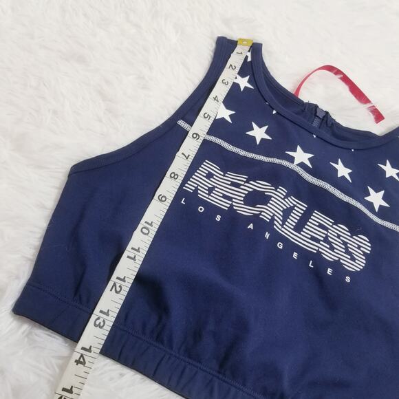 NEW Young & Reckless Work Out Sport Bra Top - Picture 5 of 7